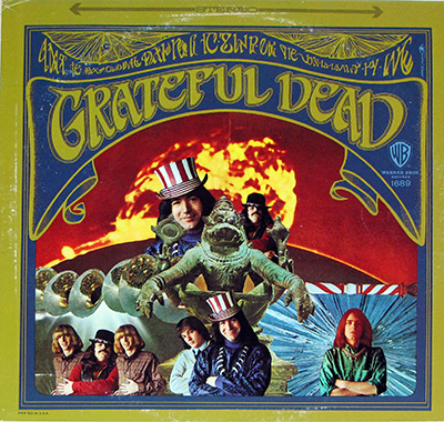GRATEFUL DEAD - The Grateful Dead  album front cover vinyl record